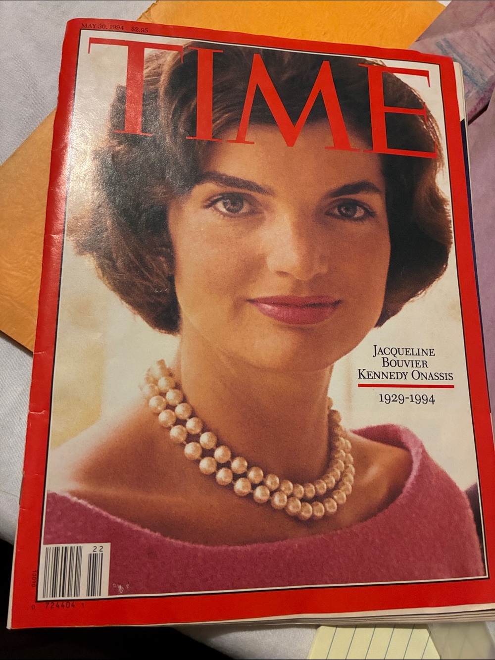 Vintage TIME Magazine May 30 1994 Jackie Kennedy Onassis tribute issue